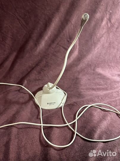 Микрофон defender mic112 на гибкой ножке