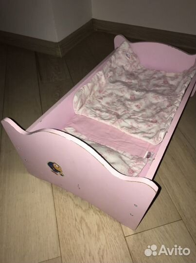 Игрушечная кроватка с куклой Baby Born