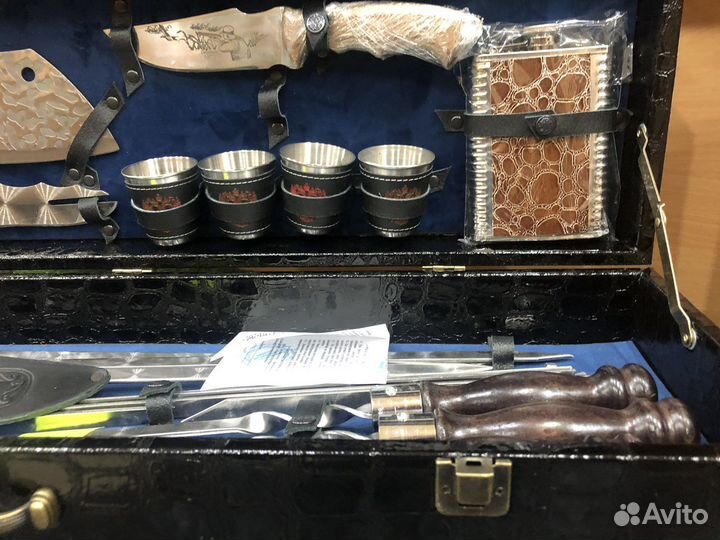Шашлычный набор Эконом в кейсе