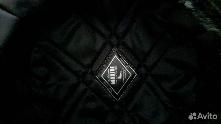 Мужская кепка из нерпы с козырьком