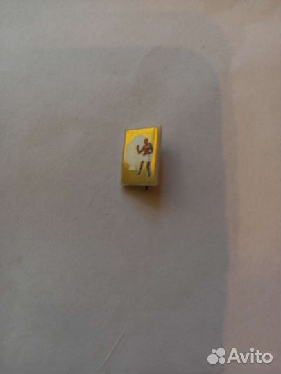 Значек спорт бокс