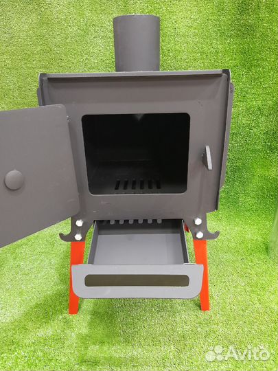 Конвекционная дровяная печь Сталь (Буржуйка)