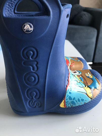 Резиновые сапожки Crocs C9