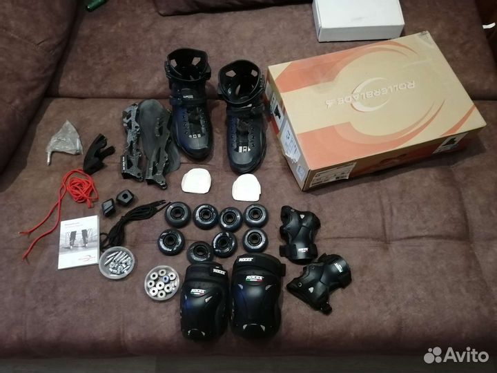 Роликовые коньки rollerblade RB80 44-45р