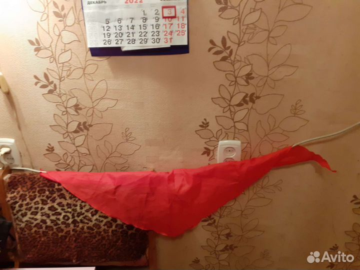 Пионерский галстук СССР шёлковый