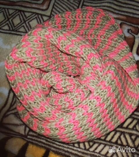 Шарф хомут снуд