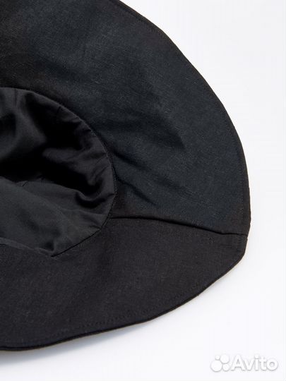 Шляпа с добавлением льна Новая не Китай 59см