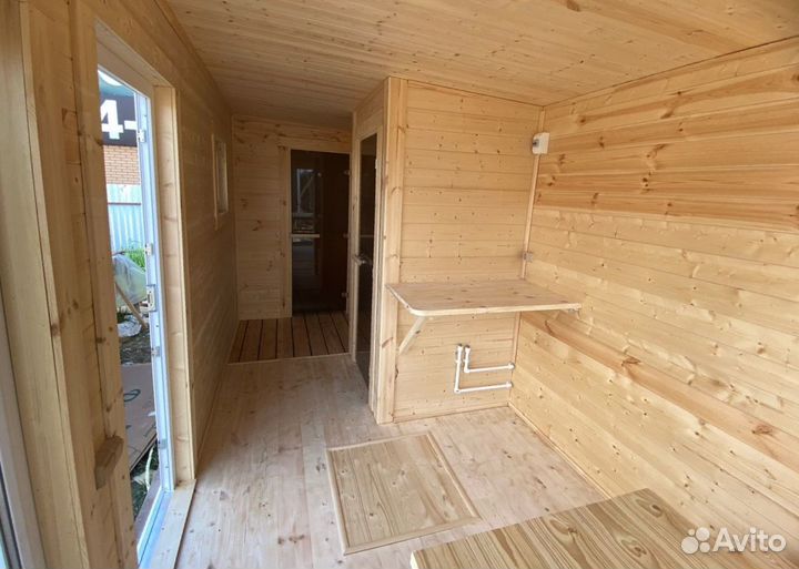 Баня под ключ каркасная с доставкой