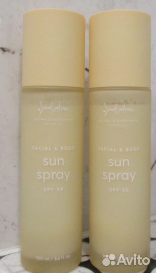 Smorodinacosmetic SPF50 для лица и тела 100m новый