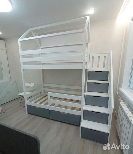 Детская кровать домик