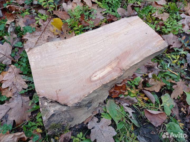 Спил продольный (массив груша) для творчества