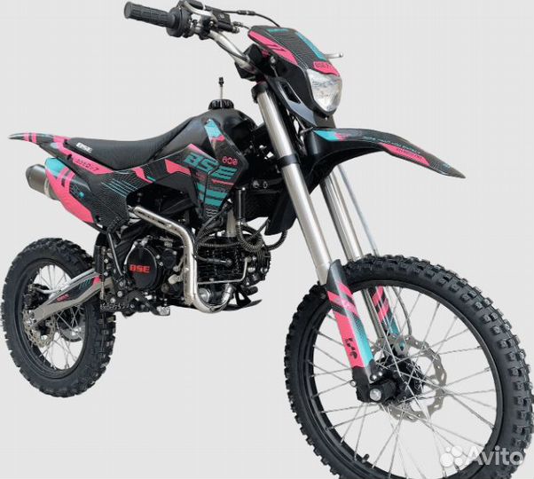 Питбайк BSE PH 150 (015) AK47 Blue