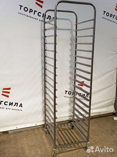 Тележка-шпилька из нержавейки 18 уровней