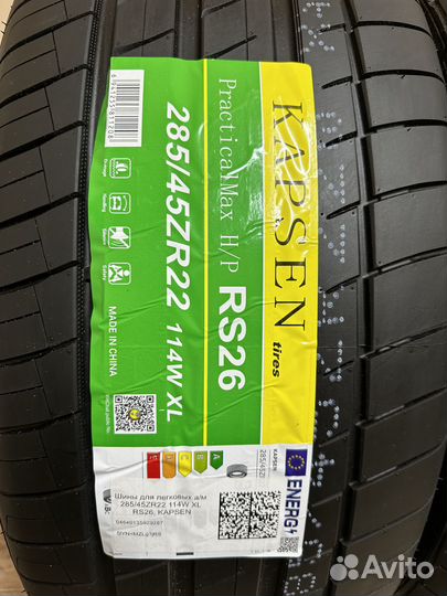 Kapsen RS26 Practical Max HP 285/45 R22 113ZR