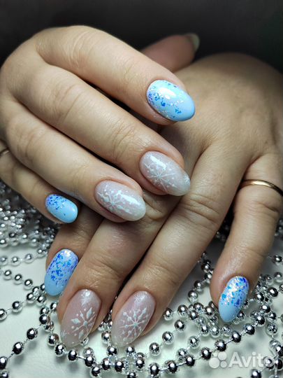 Маникюр, наращивание на дому