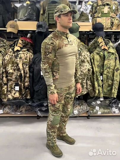 Тактический боевой костюм Комбат мультикам/мох