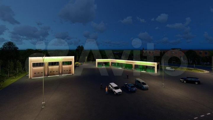 Автосервис / мойка / магазин 900 м² более 7000 авт