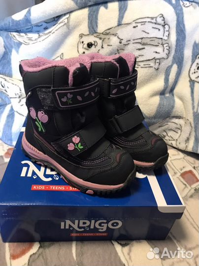 Зимние ботинки для девочки