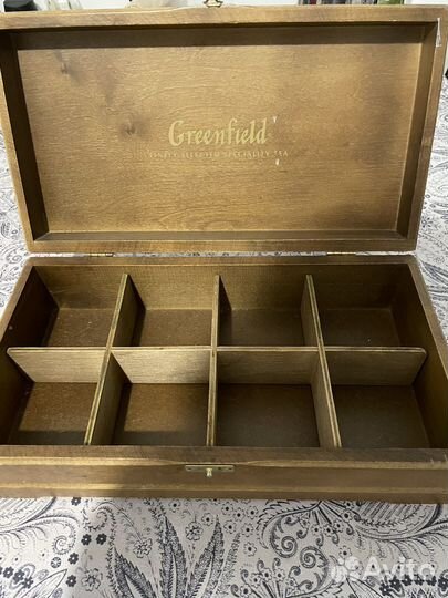 Деревянная шкатулка гринфилд
