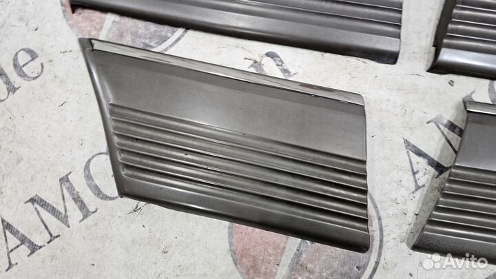 Накладки двери (листва) Mercedes benz W126 SEC куп