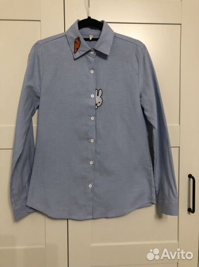 Рубашка с зайчиком для девушки