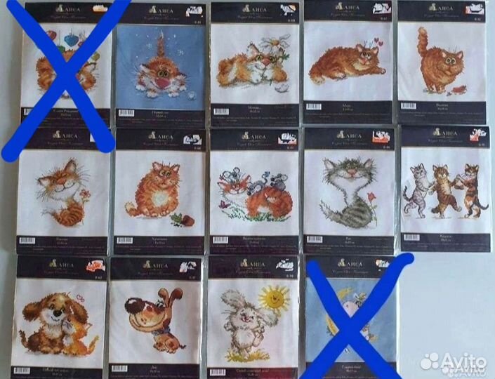 Набор для вышивания крестом Алиса