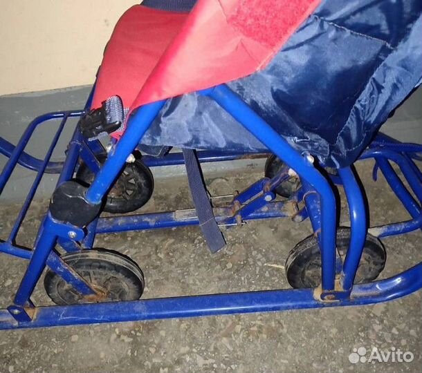 Коляска санки