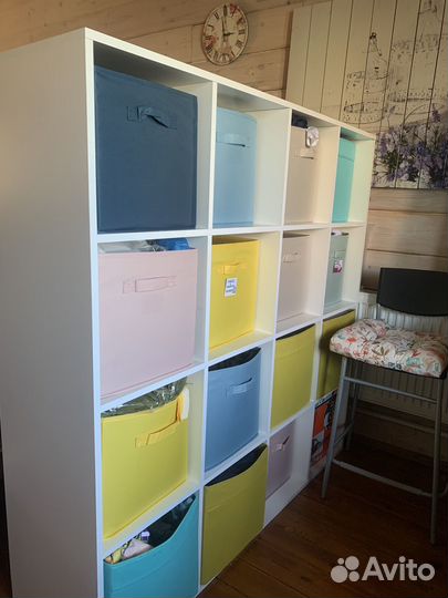 Стеллаж 4*4 16 ячеек аналог IKEA