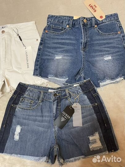 Шорты Levis, CKJ, Guess