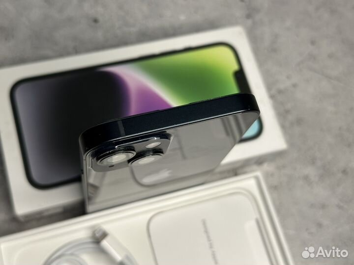 iPhone 14 128GB (Акб 90, Идеал, sim+esim)