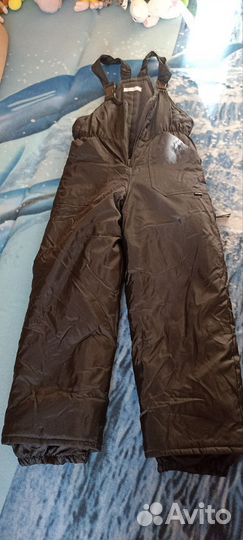 Полукомбинезон теплый 140