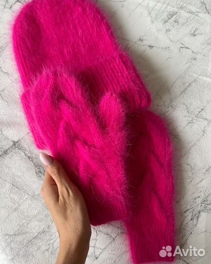 Шапка и варежки