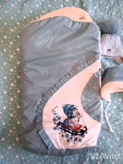 Конверт на выписку зимний