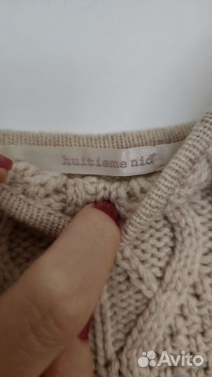 Женский шерстяной жилет