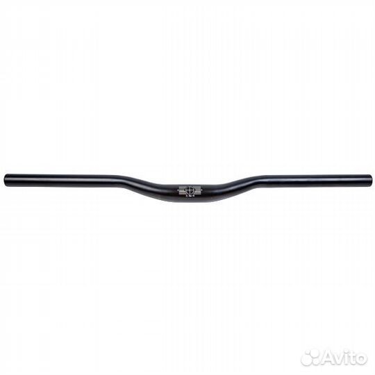 Руль STG L-02 31.8x22.2; W620, H35 алюм. Черн