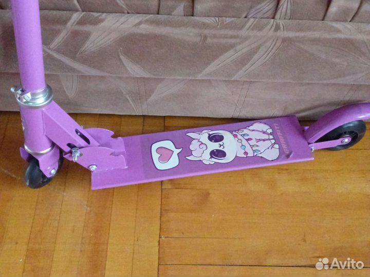 Самокат детский двухколесный бу