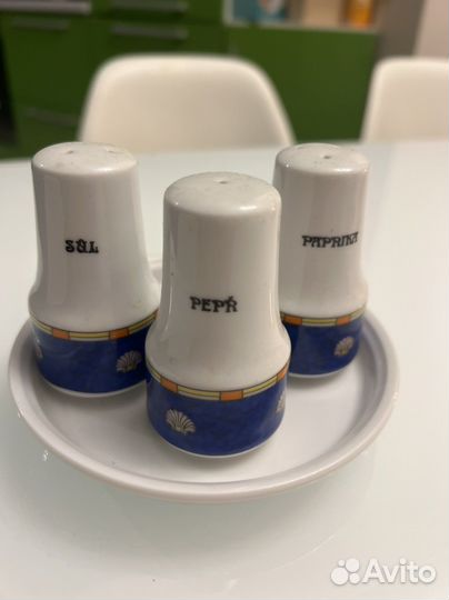 Солонка и перечница чехия