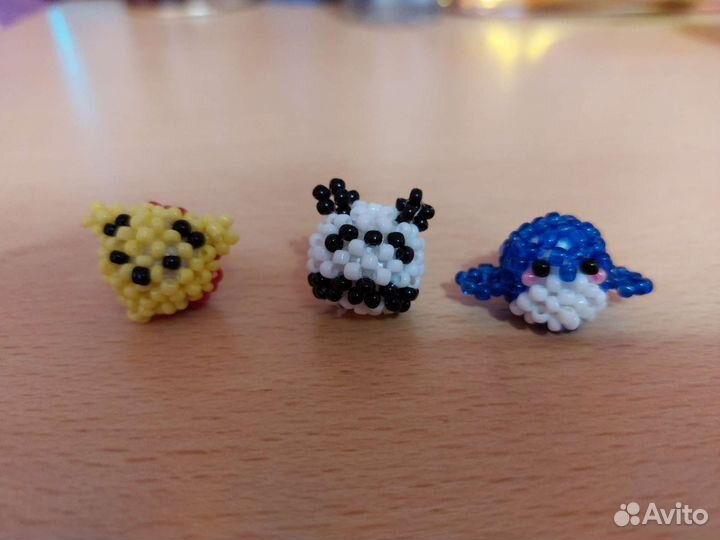 Фигурки из бисера амигуруми