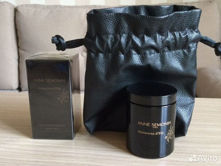 Ароматическая свеча, парфюмерия для дома