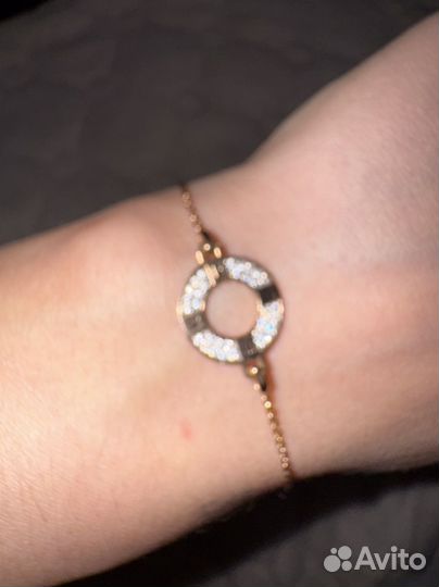 Браслет золотой пoд Tiffany 585 17р