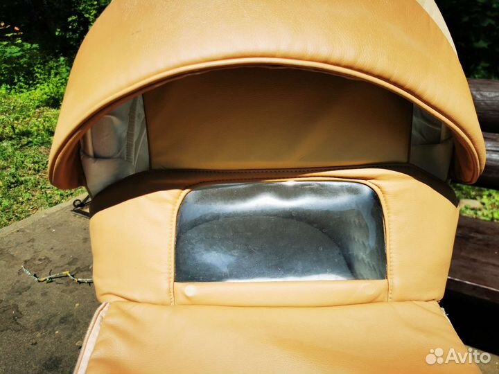 Коляска 2 в 1 adamex luciano экокожа