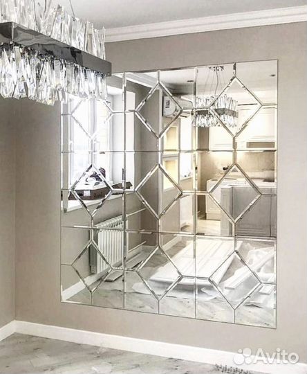 Резка и обработка зеркал от производителя