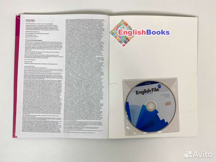 English file 4ed pre- intermediate комплект, новые