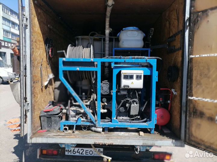 Прочистка канализации. Круглосуточно