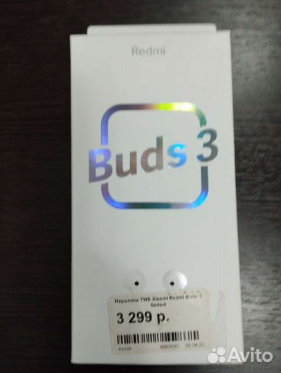 Беспроводные наушники xiaomi buds 3