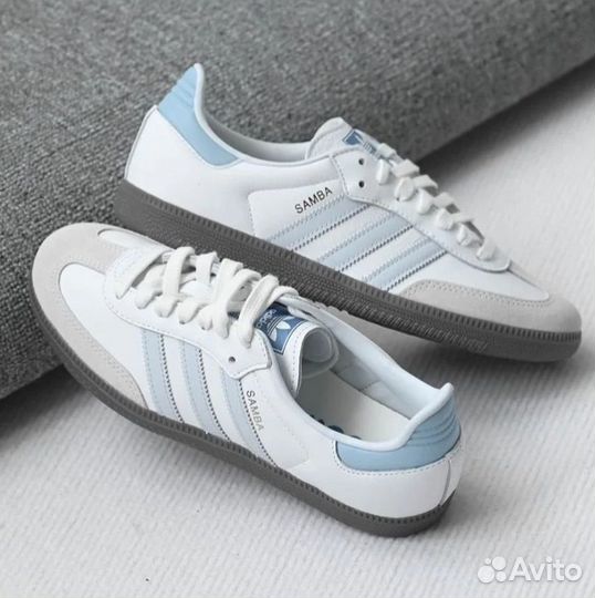 Adidas samba og halo blue original