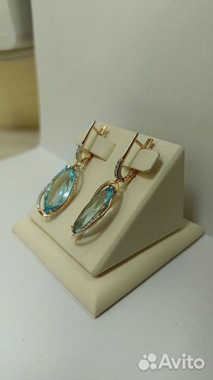 Золотые серьги