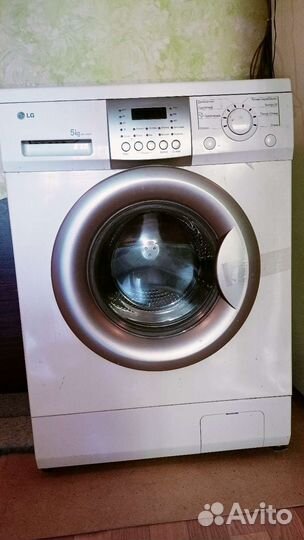 Стиральная машина бу lg 5 кг