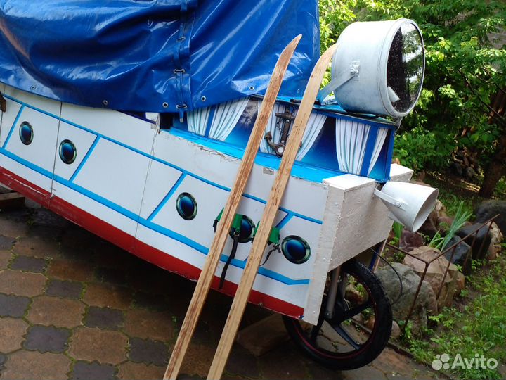 Лыжи Трасса, СССР, Клин, 154 см, дерево