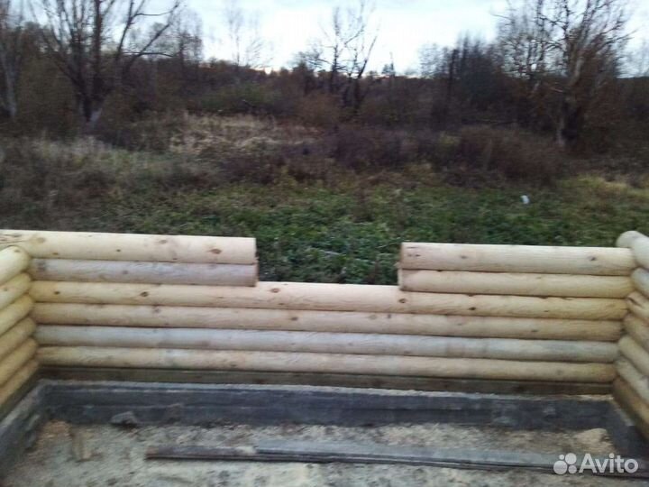 Строительство домов из оцилиндрованного бревна